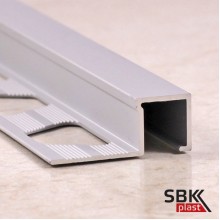 ПО-П12/12 профиль алюминиевый  для окантовки стыковки керамической плитки 